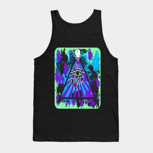 All Seeing Skull Tank Top